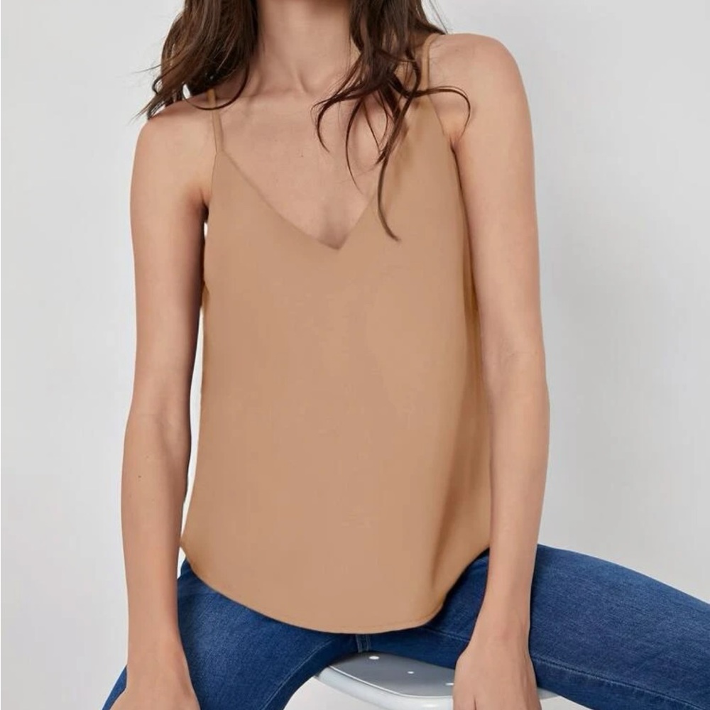 Minimalist Dressy Tank Top V-neck Cami - Picture 12 of 16